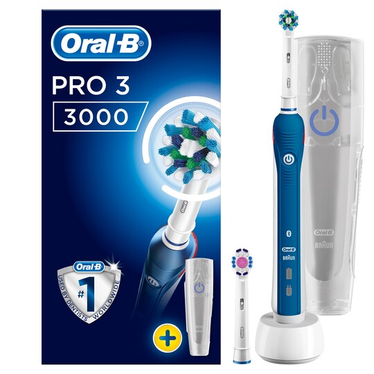 OralB Pro 3000 Cross Action Electric Toothbrush Tesco Groceries
