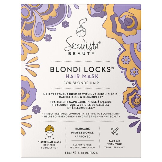 Seoulista Beauty Blondi Locks Hair Mask 35Ml Tesco Groceries