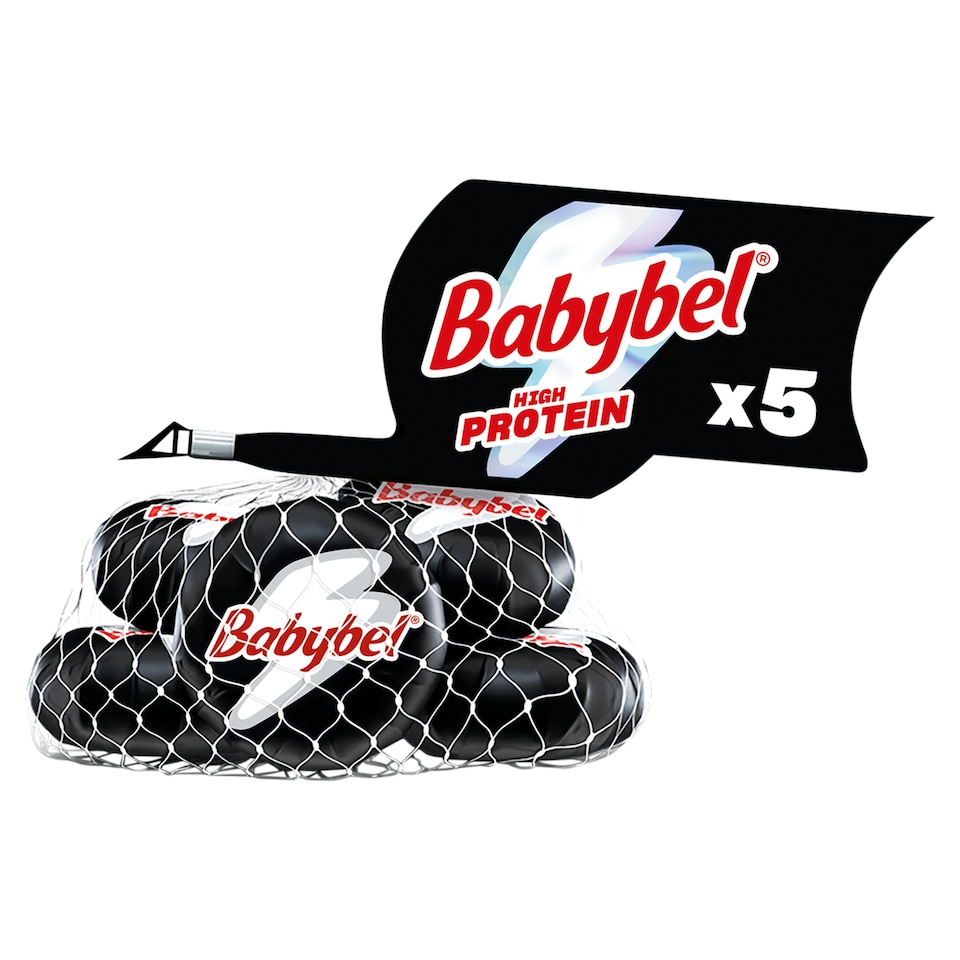 Babybel Mini Protein Semi-Soft Matured Semi-Fat Cheese 5 x 20g (100g)