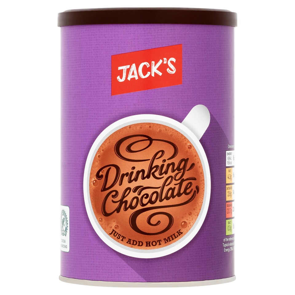 Jack's Drinking Chocolate 400G