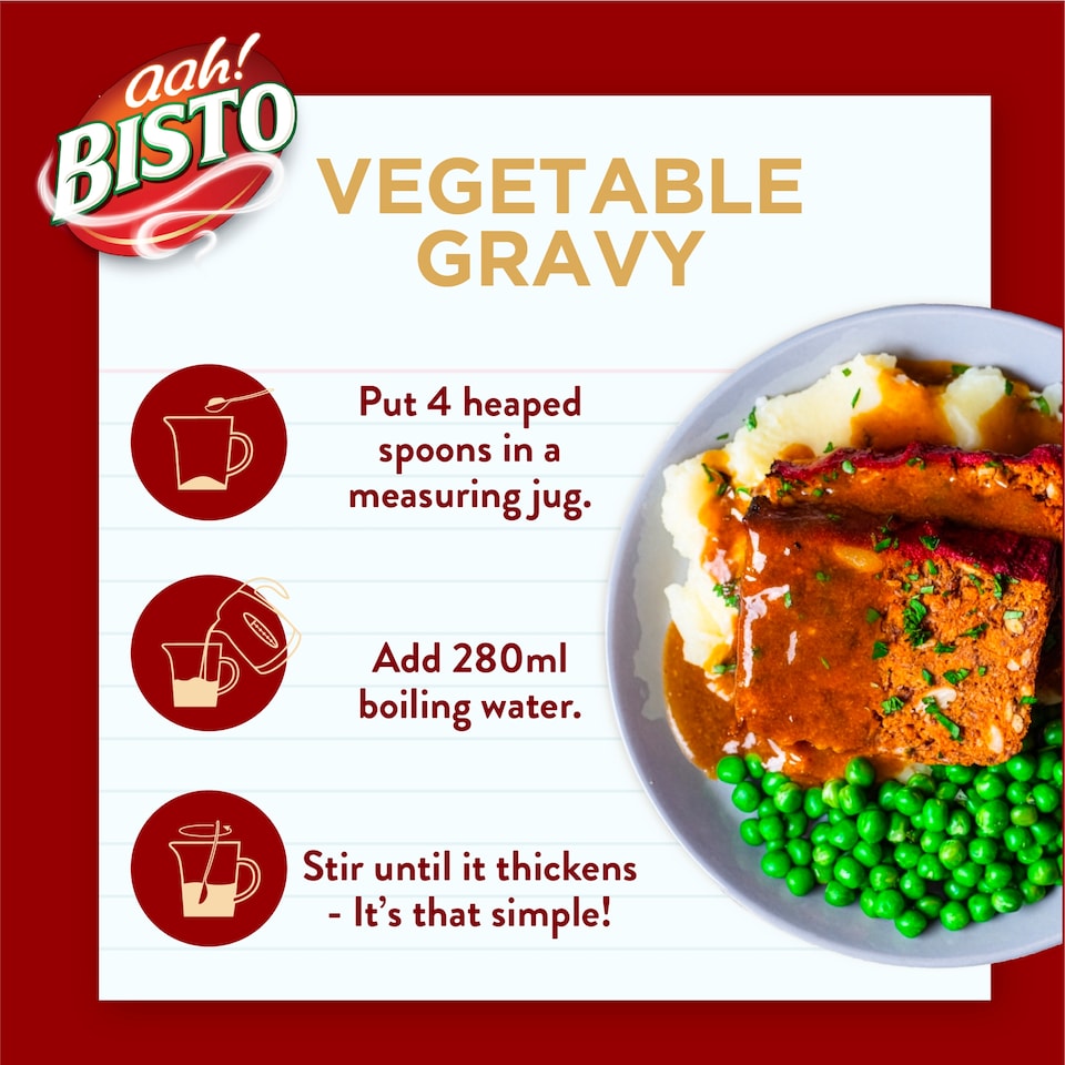image 1 of Bisto Vegetable Gravy Granules 190G