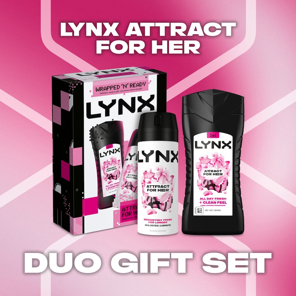 image 1 of Lynx Attract for Her Duo Gift Set