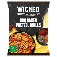 Wicked Kitchen Bbq Baked Pretzel Grills 120G