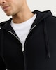 image 2 of F&F Cotton Rich Zip Up Hoodie in Black