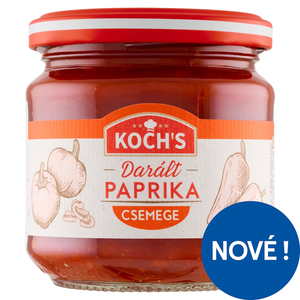 Obrázek 1 pro produkt Koch's Maďarská papriková pasta jemná 200g