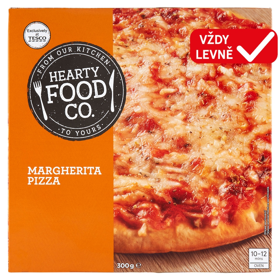 Hearty Food Co. Margherita pizza 300g