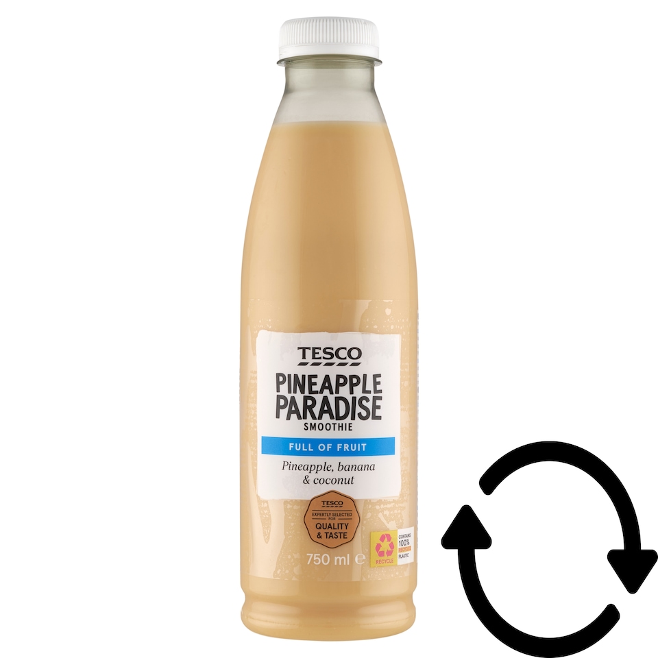 Tesco Pineapple Paradise Smoothie 750 ml