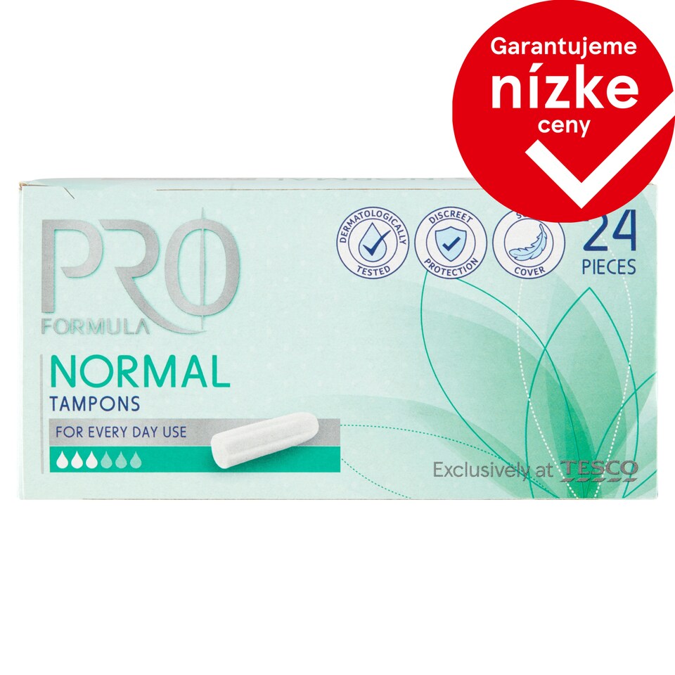 Tesco Pro Formula Normal hygienické tampóny 24 ks