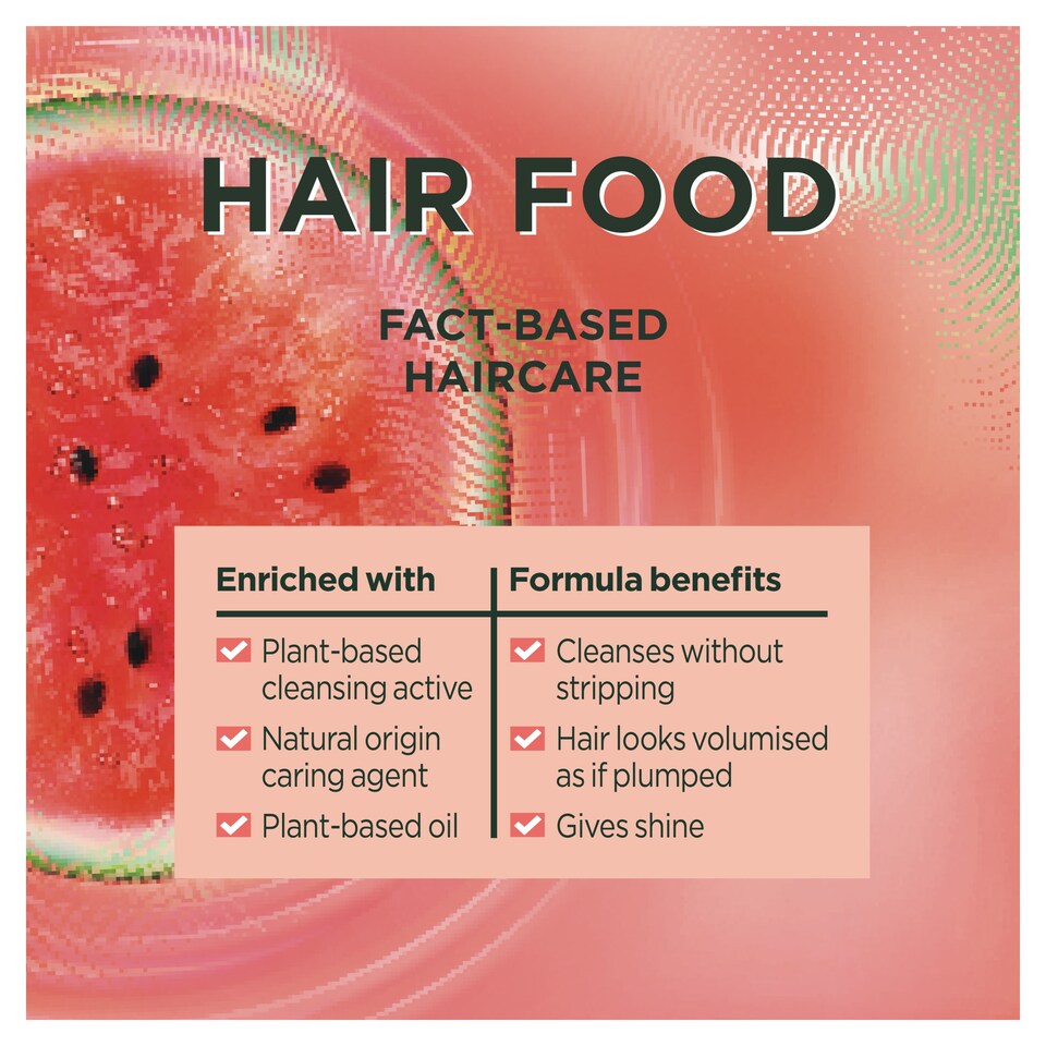 image 1 of Garnier Ultimate Blends Watermelon Shampoo 350Ml