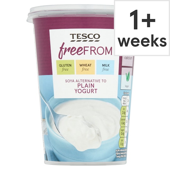 Tesco Free From Natural Yogurt 500g - Tesco Groceries