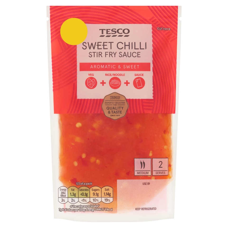 Tesco Sweet Chilli Stir Fry Sauce 165g