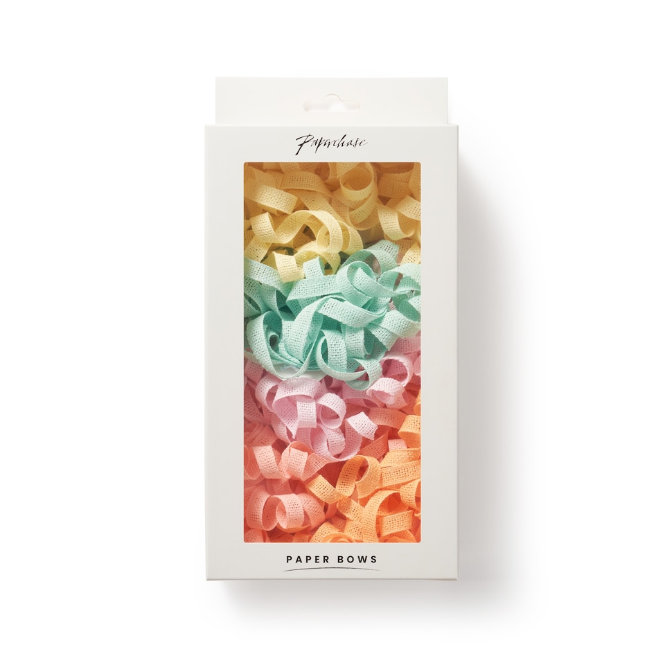 image 1 of Paperchase Ombre 10 Pack Curly Bows