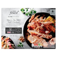 Tesco Finest Slow Cooked Marry Me BBQ Half Chicken with Alabama Style White Sauce 875g