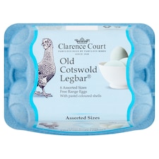 Clarence Court Old Cotswold Free Range Eggs 6 Pack