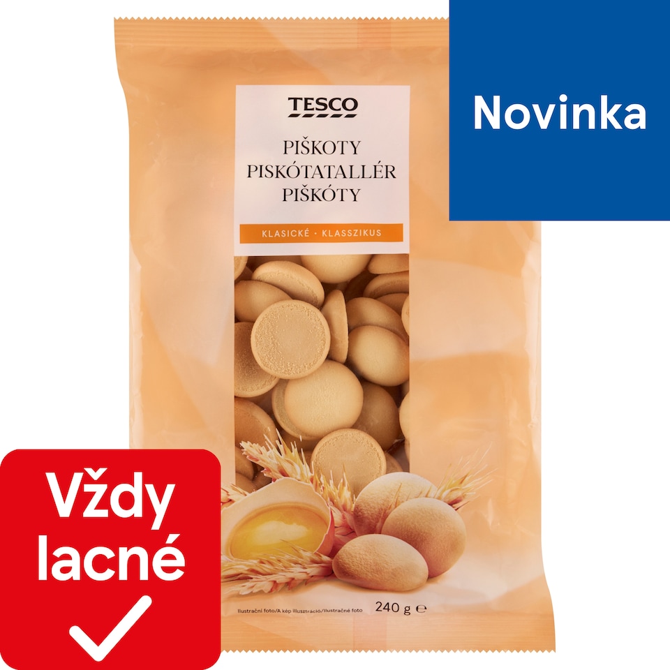 Tesco Piškóty 240 g