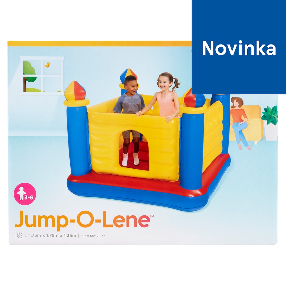 Intex Jump-O-Lene trampolína zámok 1,75 m x 1,75 m x 1,35 m