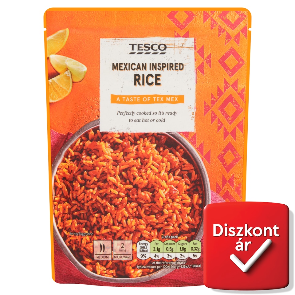 Tesco Mexican Inspired Rice 250 g