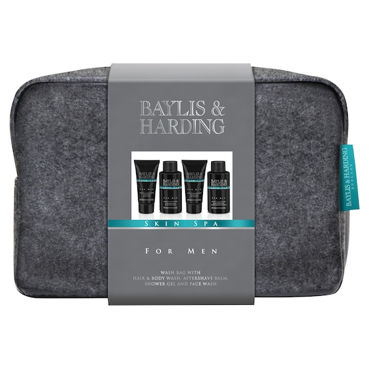 Baylis And Harding Skin Spa Men's Wash Bag Tesco Groceries