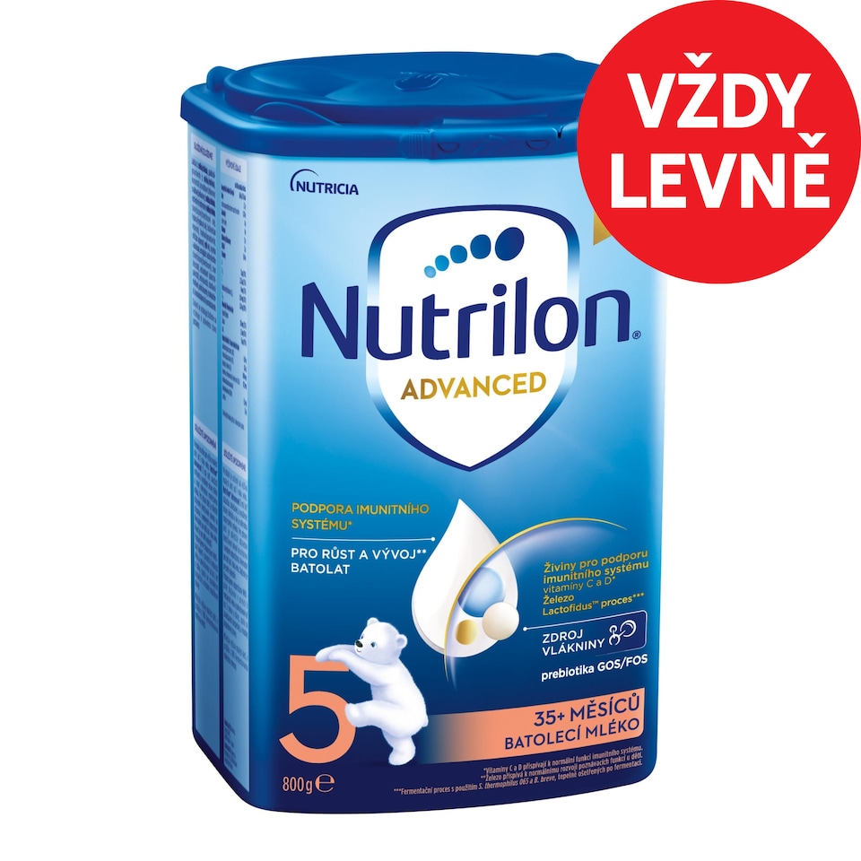 Obrázek 1 pro produkt NUTRILON Advanced 5 batolecí mléko 800g