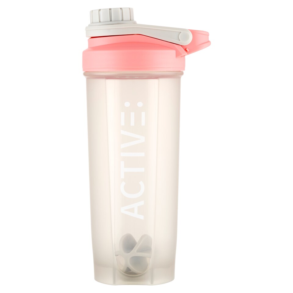F&F Active pink protein shaker 700 ml-es