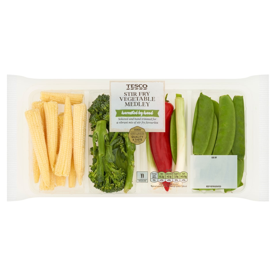image 1 of Tesco Stir Fry Medley 190G