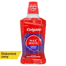 Colgate Max White Purple Reveal ústna voda bez alkoholu 500 ml