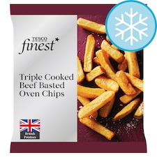 Tesco Finest Triple Cooked Beef Basted Oven Chips 900G