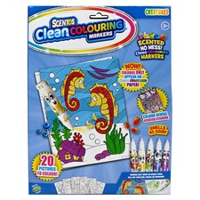 SCENTOS CLEAN COLOURING MARKERS