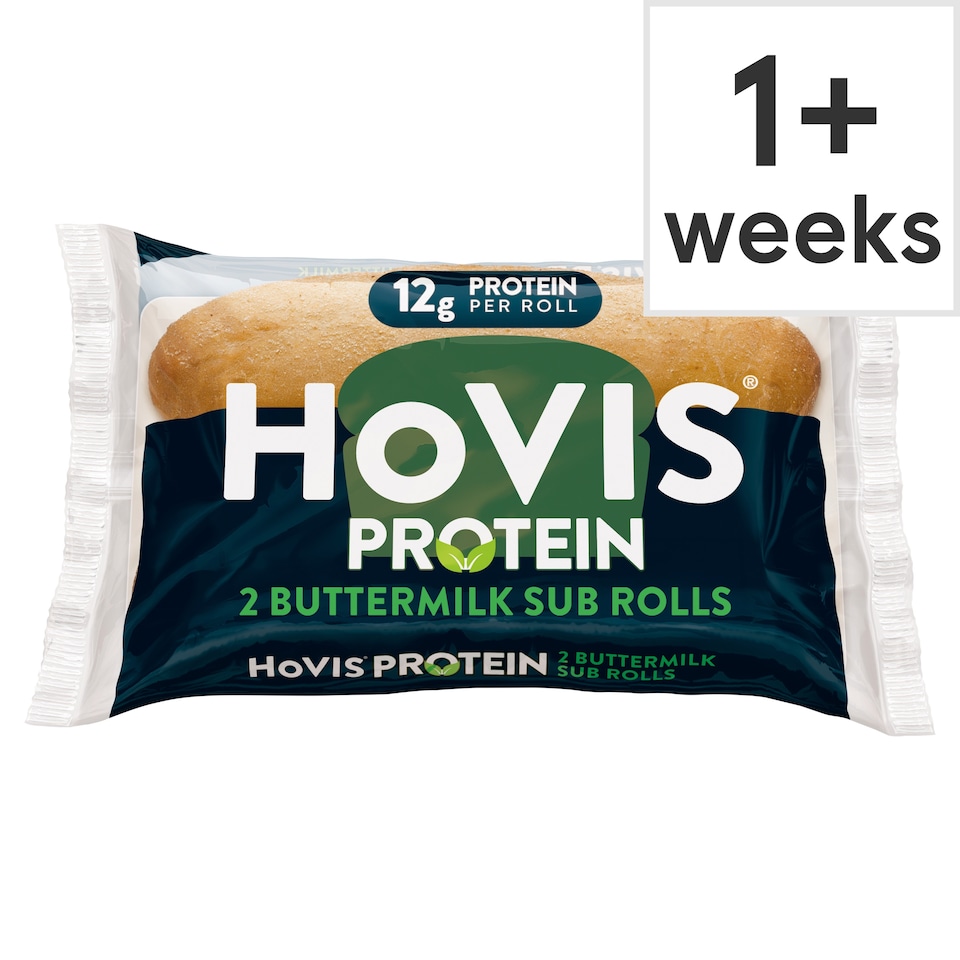 Hovis Protein Buttermilk Sub Rolls 2 Pack