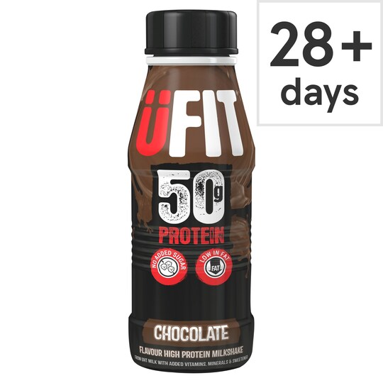 Ufit Pro50 Protein Drink Chocolate 500Ml Tesco Groceries