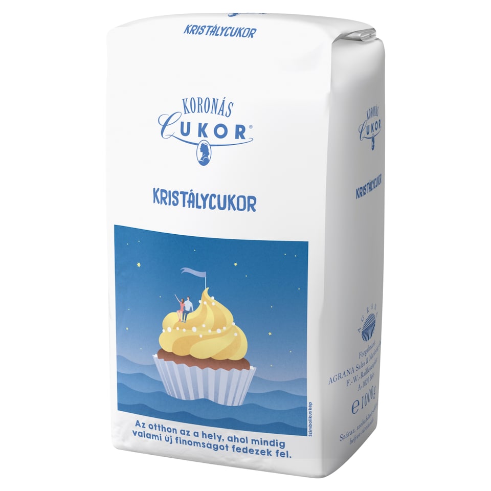 Koronás Cukor Granulated Sugar 1000 g