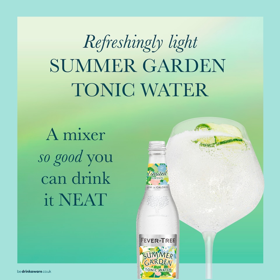 image 1 of Fever-Tree Summer Garden Tonic Water 500ml