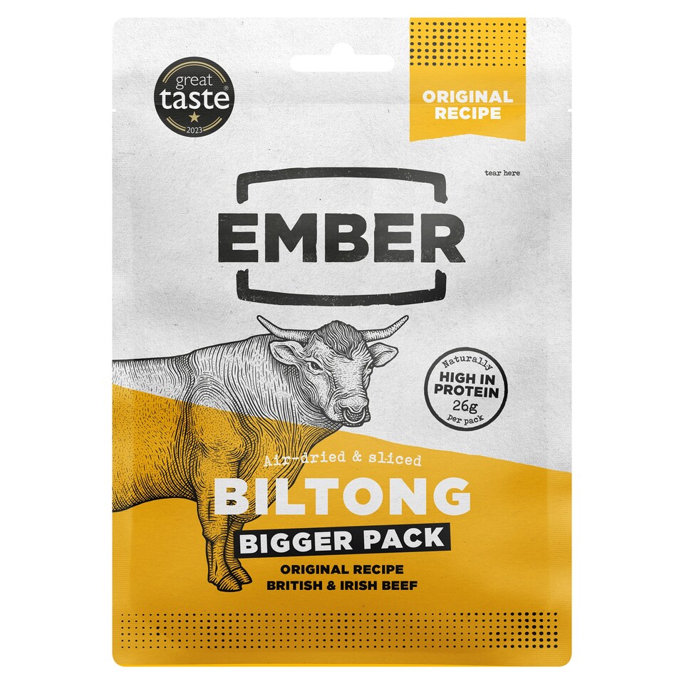 Ember Air Dried and Sliced Original Biltong 50g