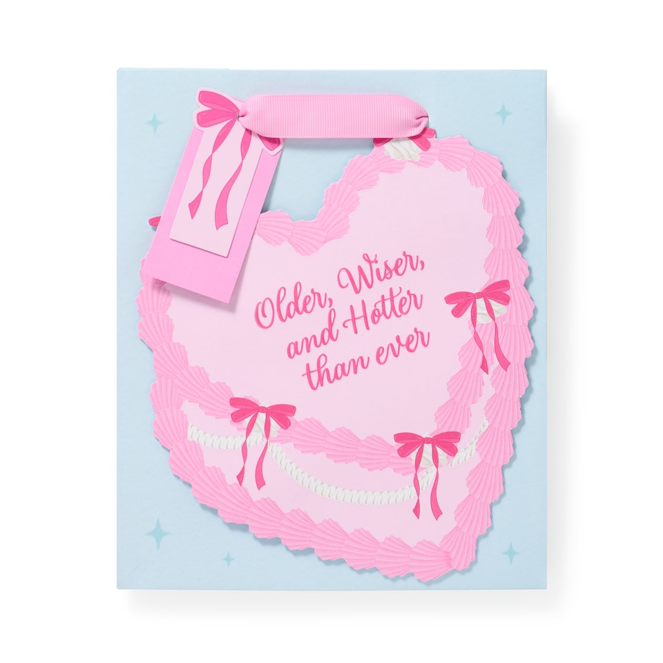 image 1 of Paperchase Cake Piping Medium Gift Bag