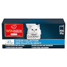Gourmet Perle Cat Food Ocean Collection 40X85g