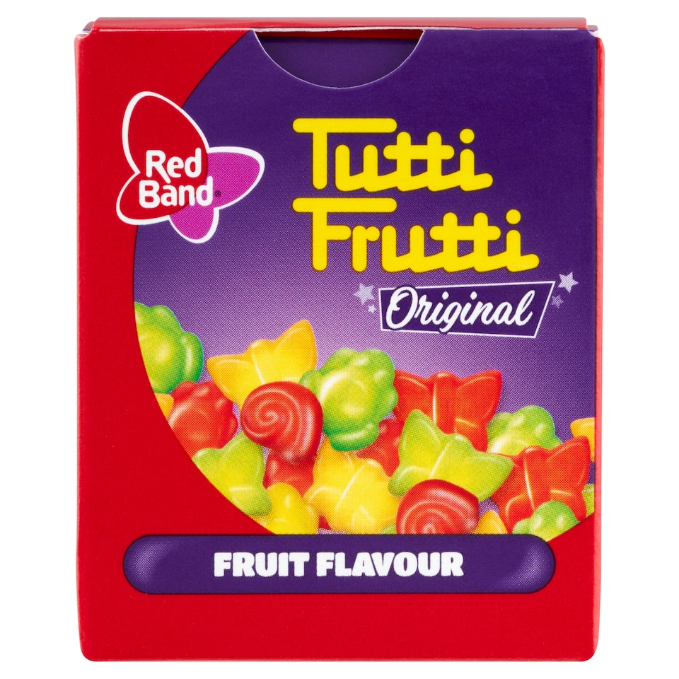 Obrázek 1 pro produkt Red Band Tutti Frutti Original želé pastilky s ovocnou příchutí 15g