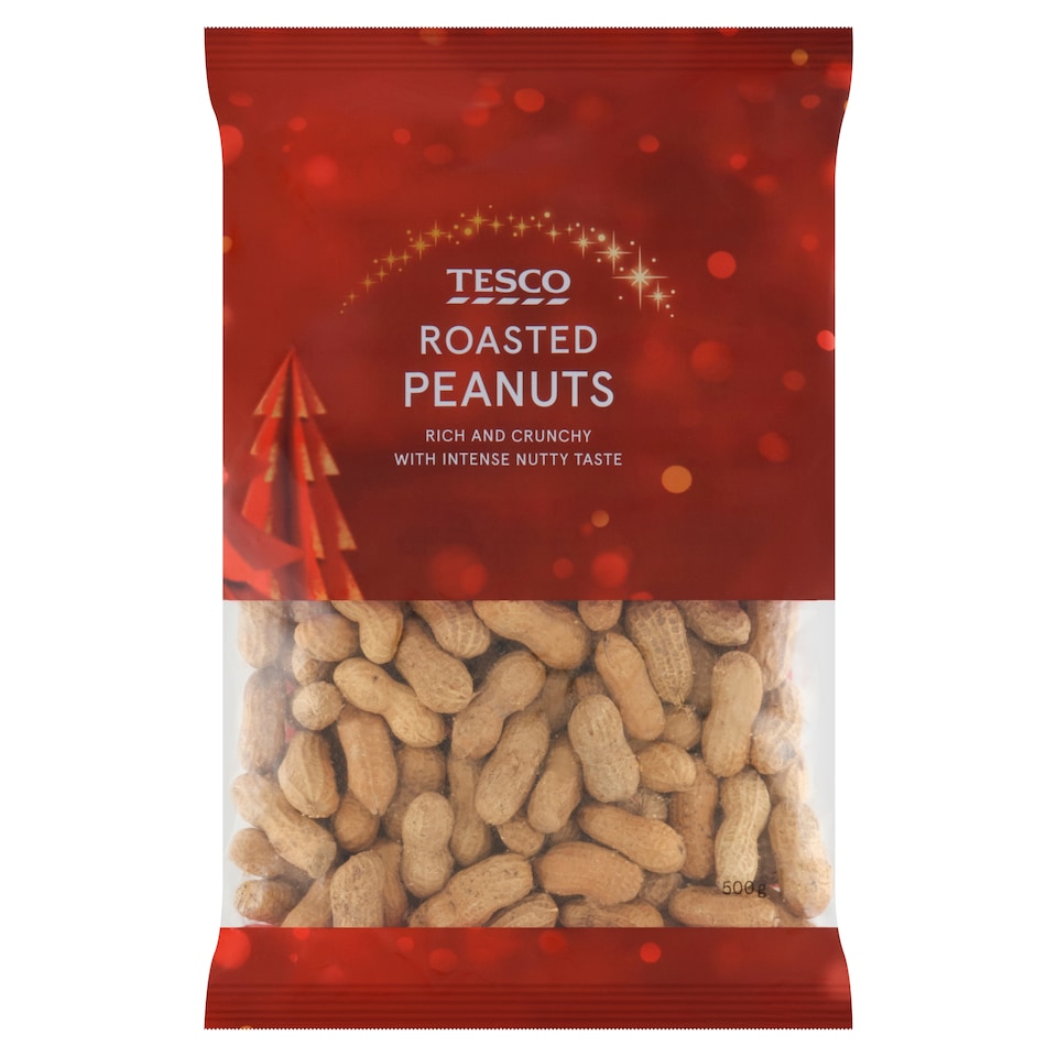 Tesco pörkölt földimogyoró héjában 500 g