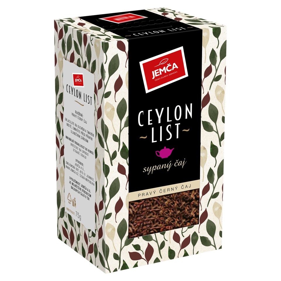 Jemča Ceylon Leaf Loose Tea 75g