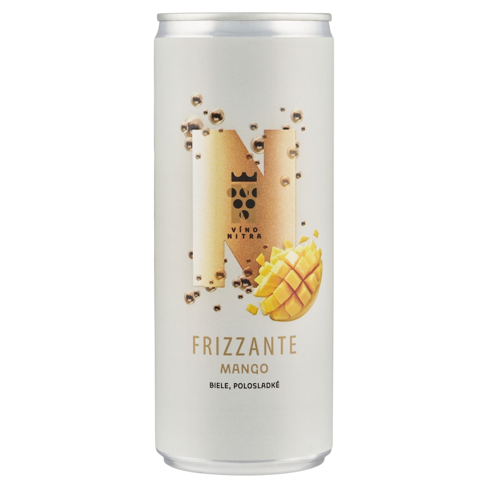obrázok 1 z Víno Nitra Frizzante mango biele polosladké 250 ml