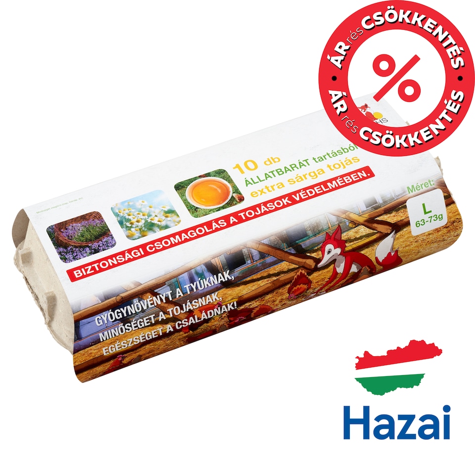 Fuchs Extra Yellow Eggs L 10 pcs