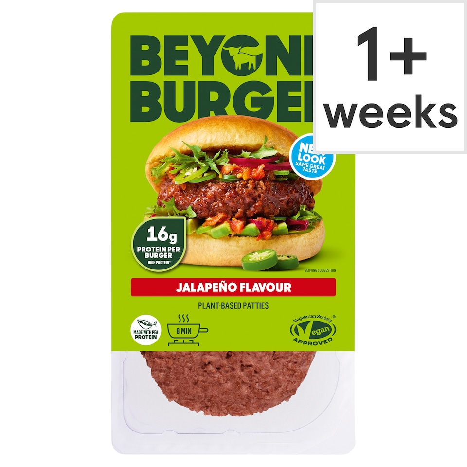 The Beyond Burger Plant Based Jalapeno Patties 200g