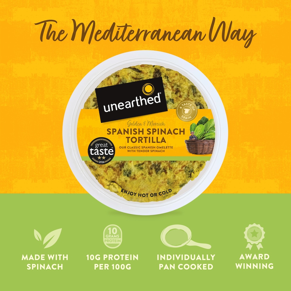 image 1 of Unearthed Spanish Spinach Tortilla 250g