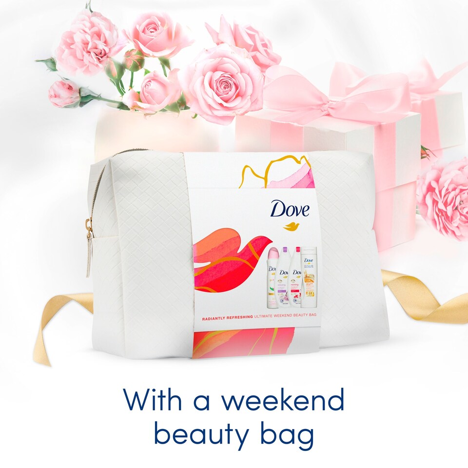 image 1 of Dove Radiantly Refreshing Ultimate Beauty Bag Set