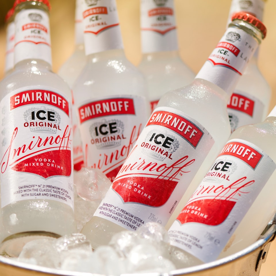 image 1 of Smirnoff Ice Vodka Mixed Drink Bottle 4% Vol 4x275ml