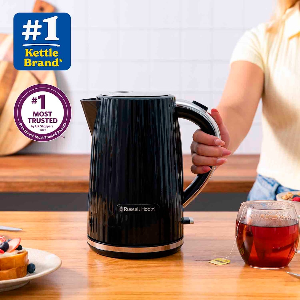 image 1 of Russel Hobbs Eden Kettle Black