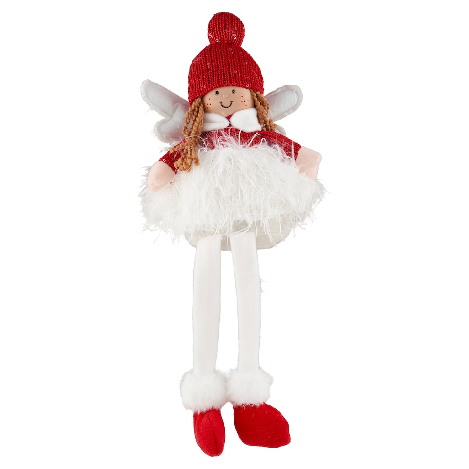 Jumi Anjel s červeným klobúkom