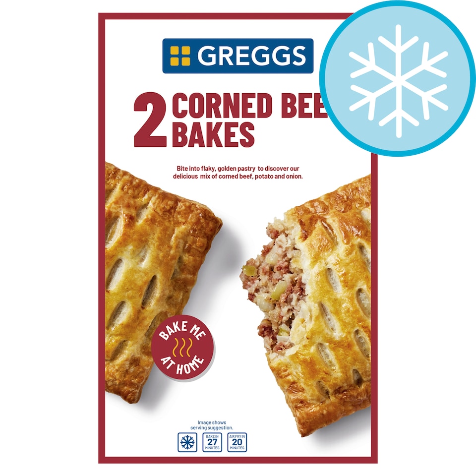 Greggs 2 Corned Beef Bakes 290g