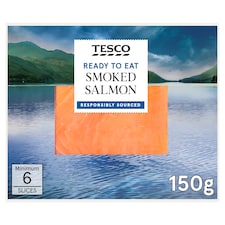 Tesco Smoked Salmon 150g
