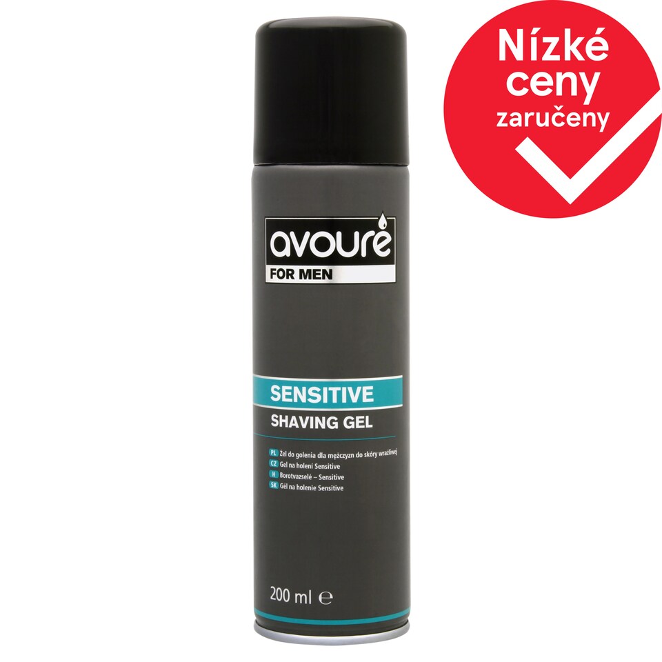 Avouré For Men Sensitive gel na holení 200ml