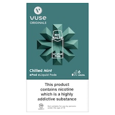 Vuse Originals 2 Chilled Mint Vape Pods 6Mg/Ml